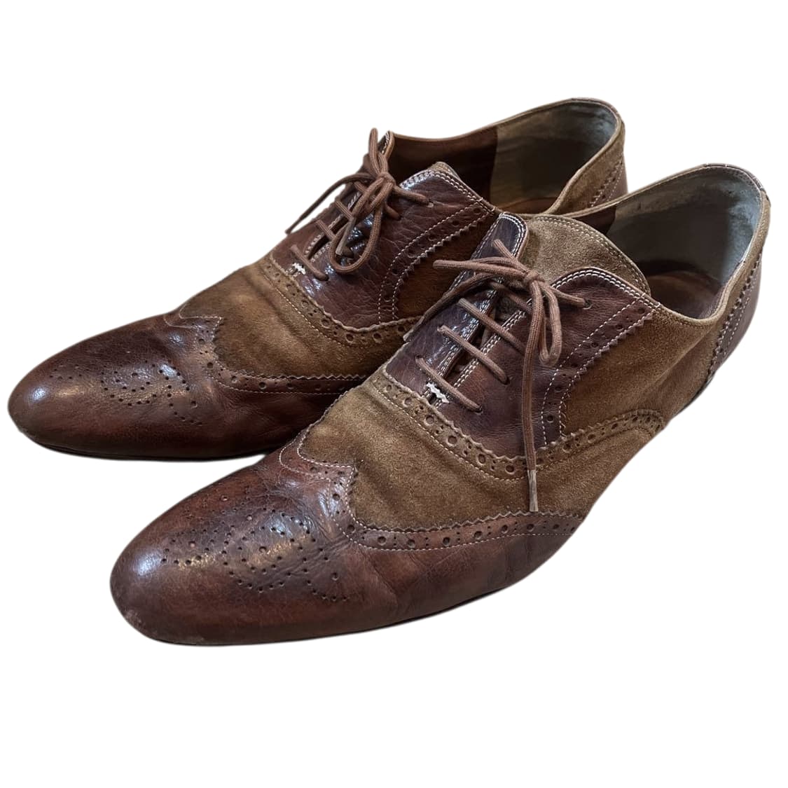 미하라 야스히로 가죽 빈티지 윙팁슈즈 상품이미지2