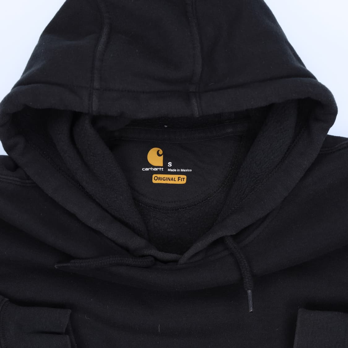[S] 칼하트 오리지널 미드웨이트 풀오버 후드 티셔츠 N6966 상품이미지5
