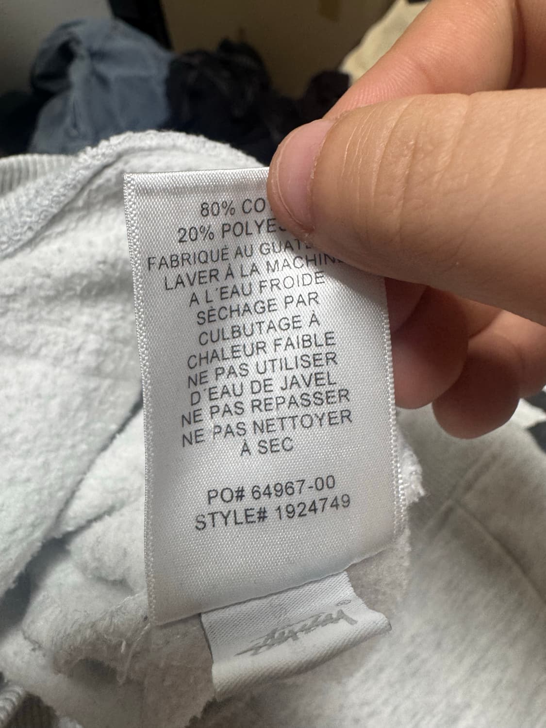 스투시 8볼 애쉬헤더 후드 상품이미지6