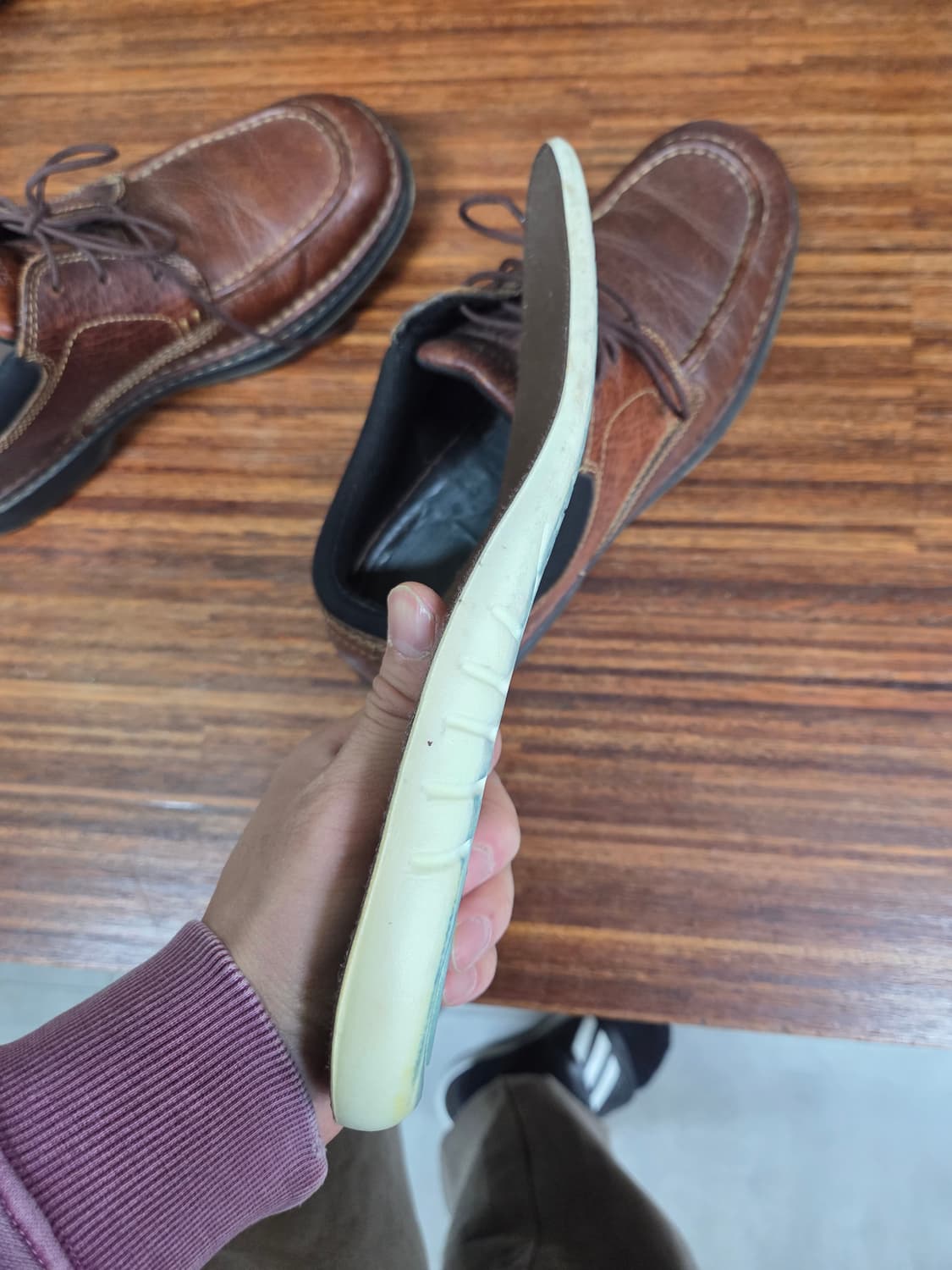 빈티지 스트리트카스 천연가죽 컴포트화 270 상품이미지10