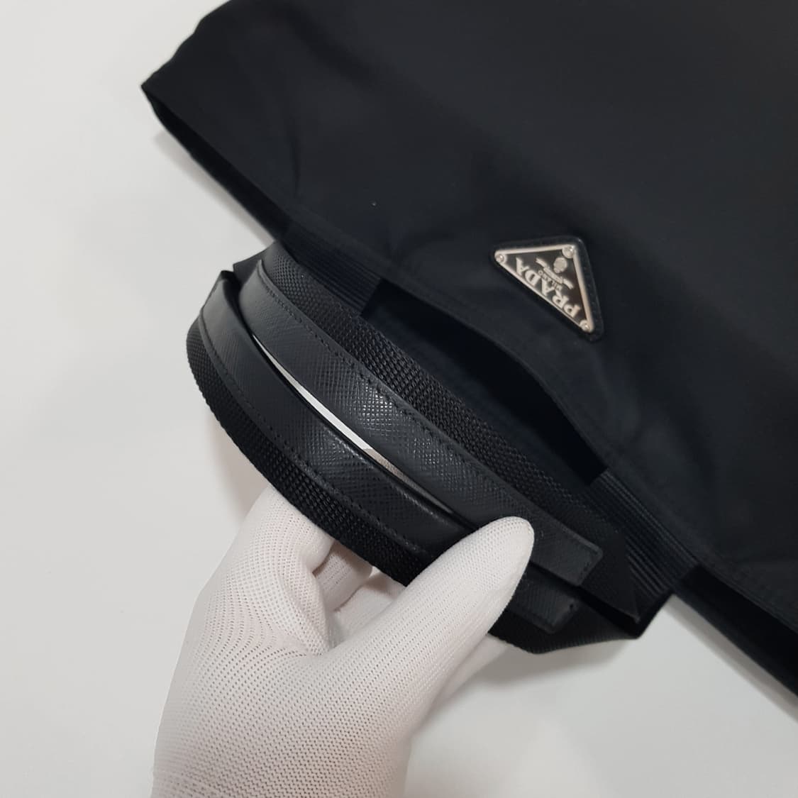 프라다 삼각로고 나일론 토트백 숄더백 1BG867 상품이미지6