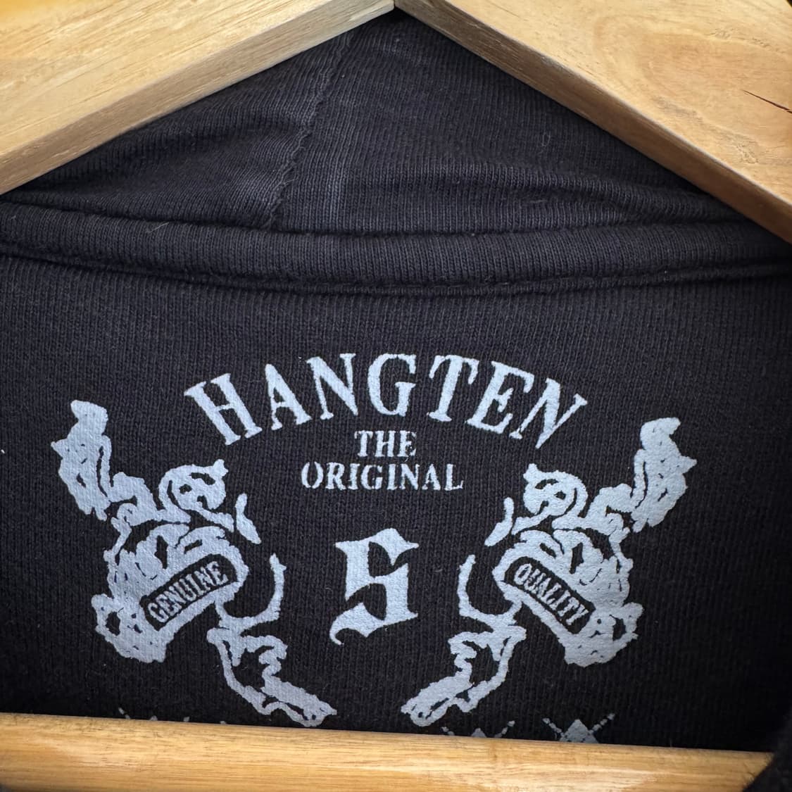 행텐 다이아 로고 패턴 후드집업 상품이미지7