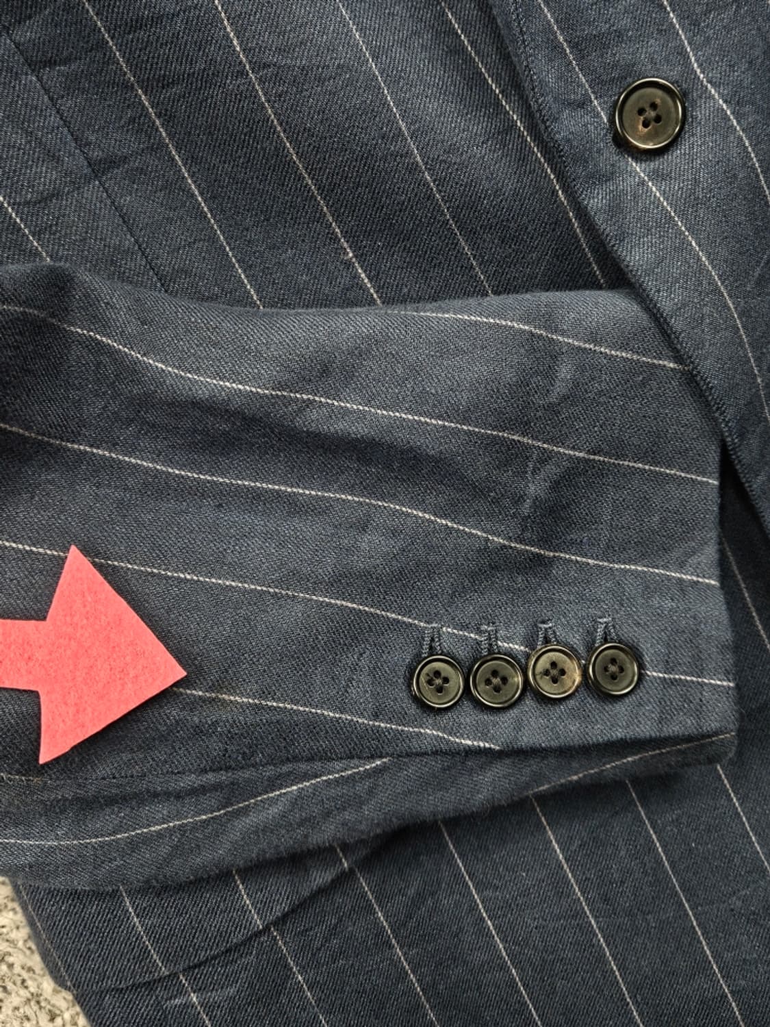 폴로진스컴퍼니 스트라이프 블레이저 자켓 ( M ) / 11640 상품이미지5