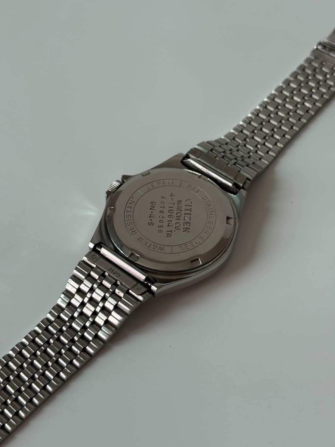 1980s CQ Stripe Dial Hexagon Quartz 상품이미지6