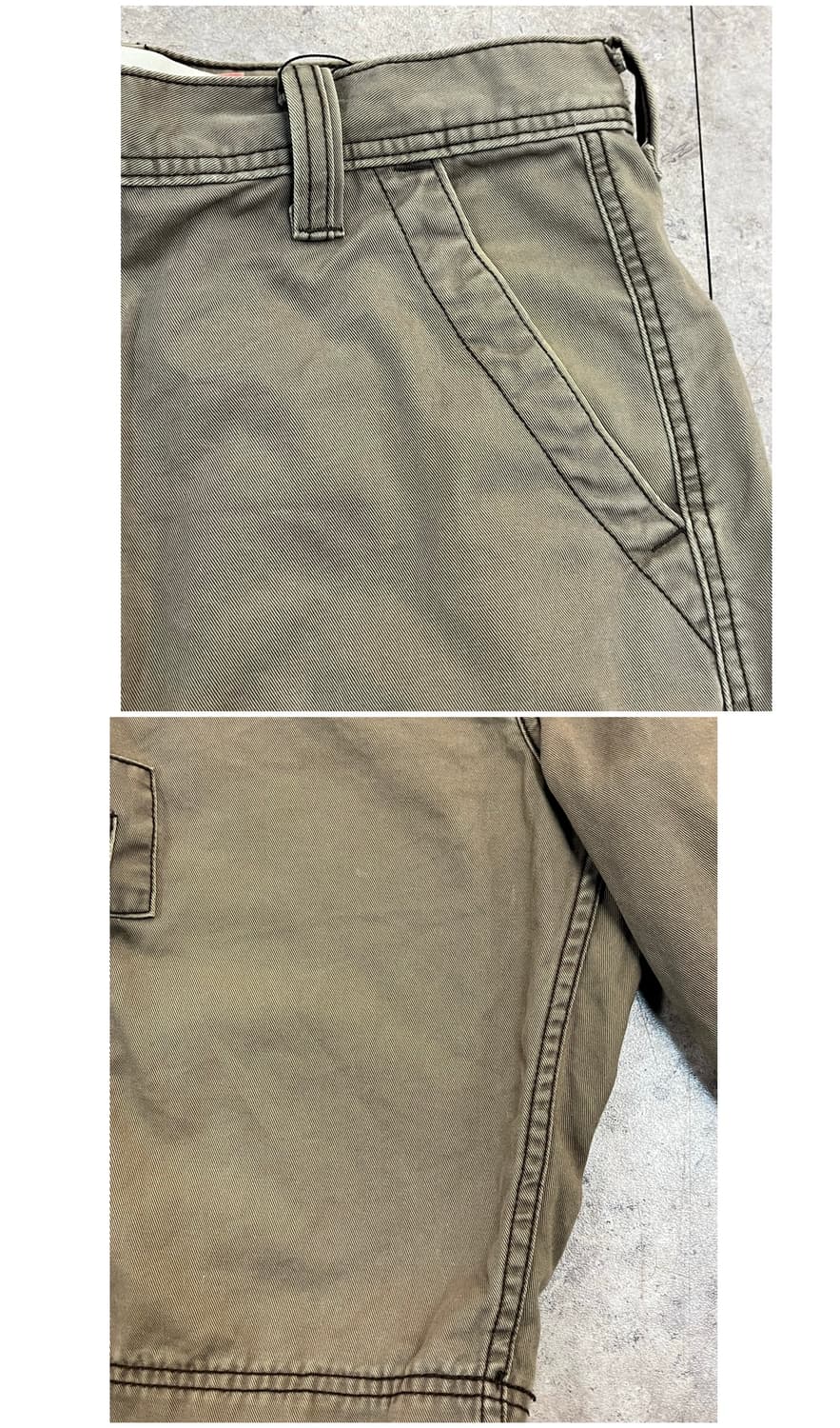 리바이스 카고 하프 팬츠 W34 #csz3486 상품이미지6