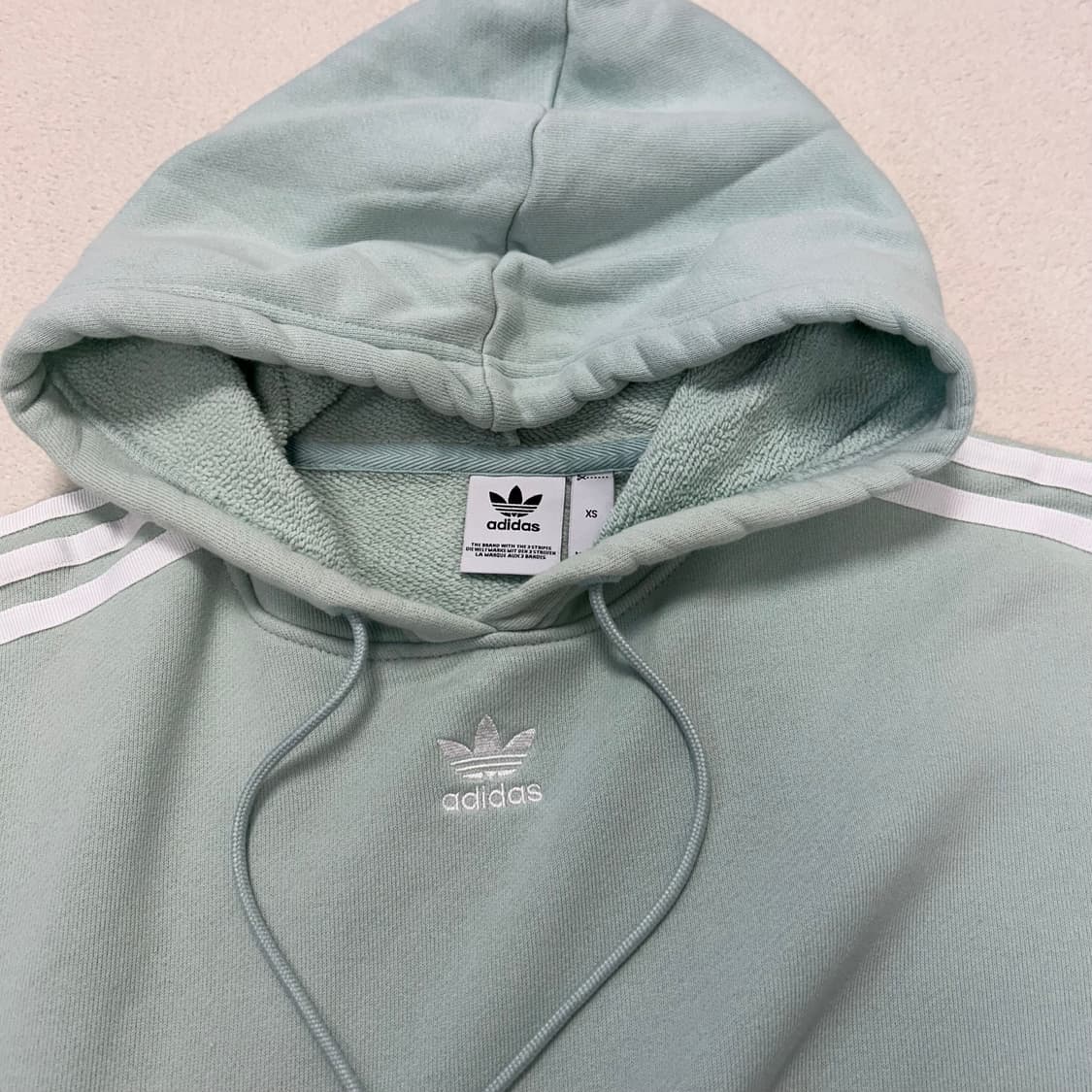 Adidas mint center logo hoodie   상품이미지6