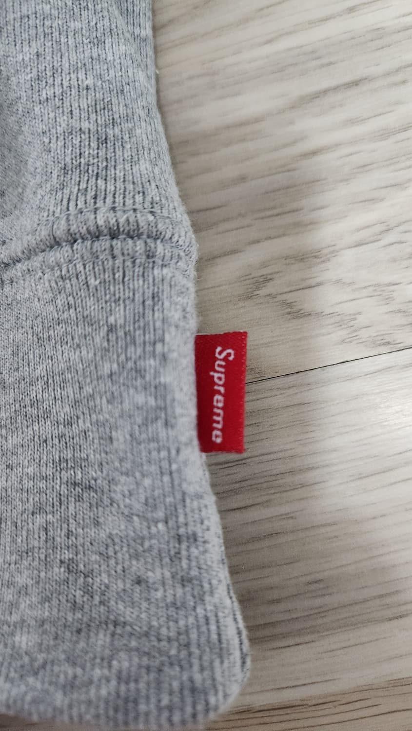 슈프림 박스로고 후드티 그레이 24fw L size 상품이미지4