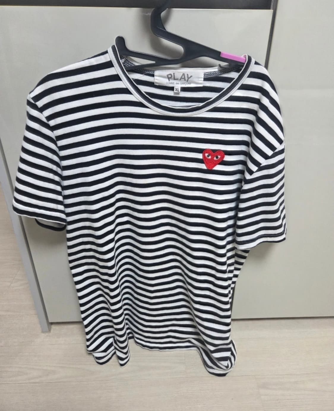 꼼데가르송 스트라이프 롱슬리브 XL(100사이즈) 상품이미지1