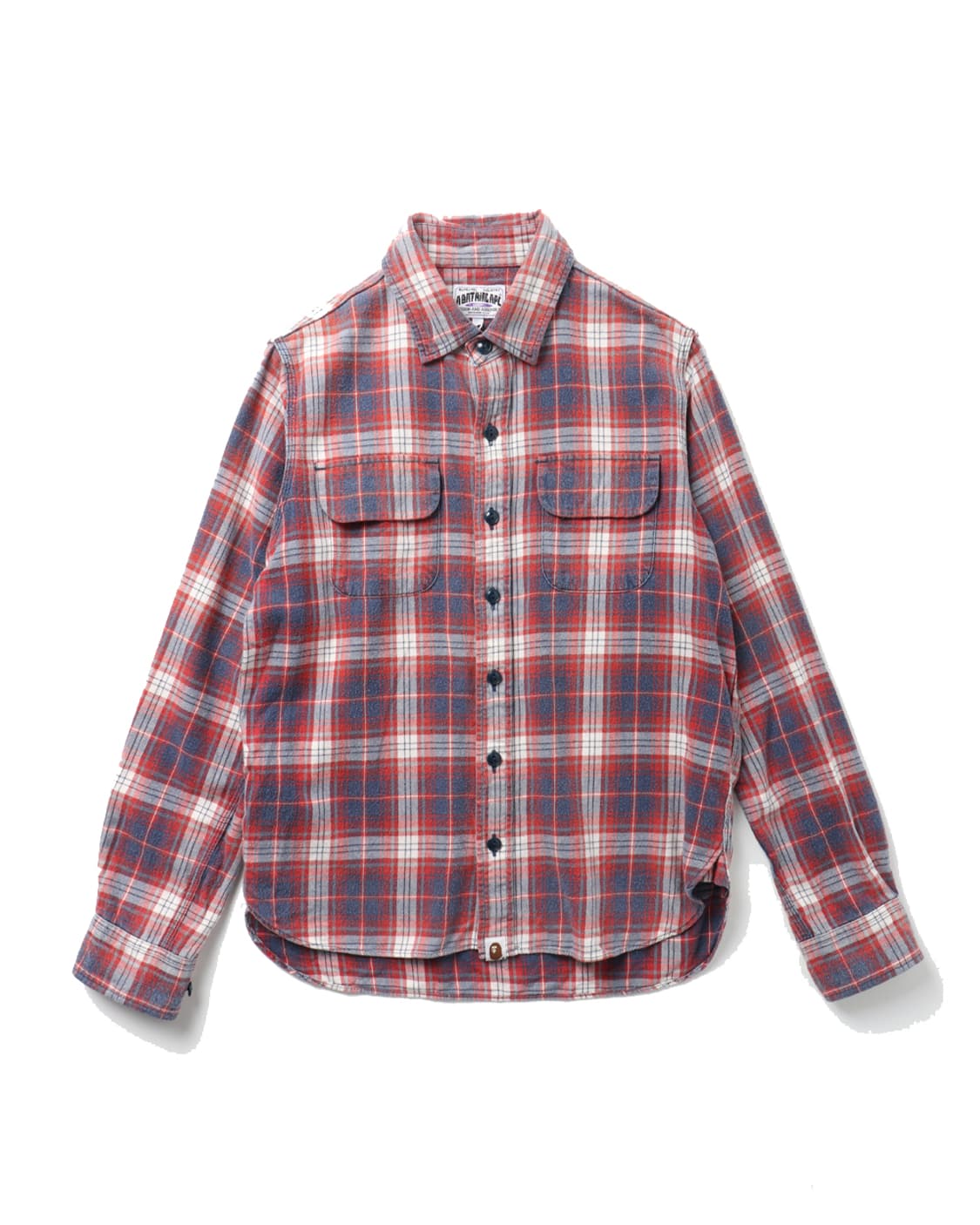 베이프 A BATHING APE Plaid Shirt 상품이미지1
