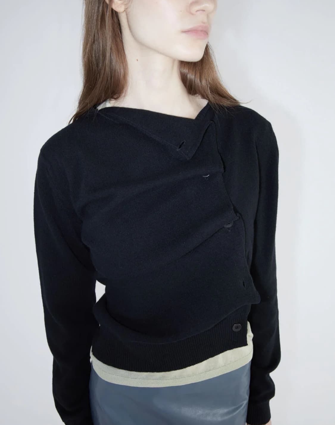 [M] 팔로마울 Donalti 가디건 블랙 상품이미지5