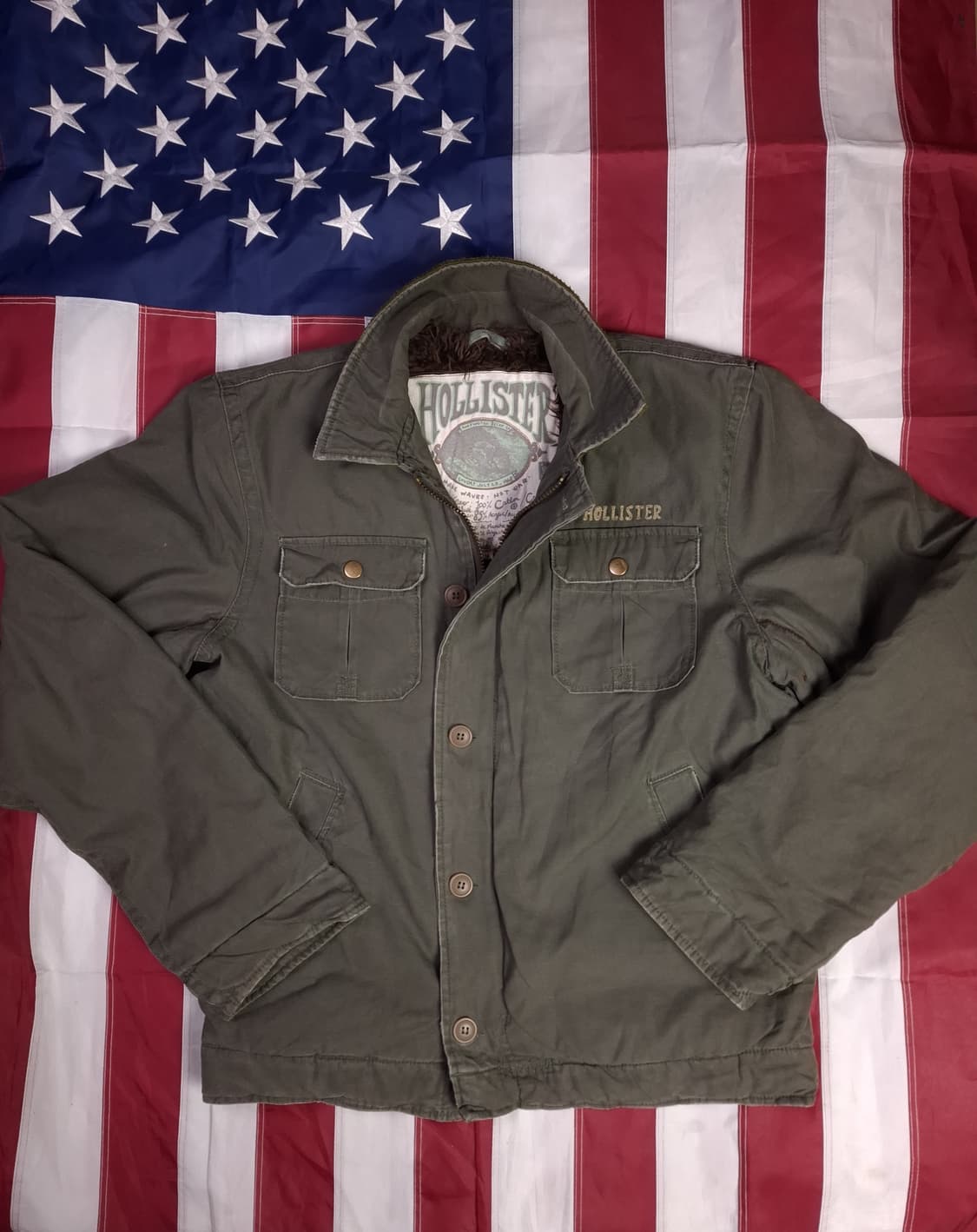 오리지날 홀리스터 쉐르파 덱자켓 상품이미지1