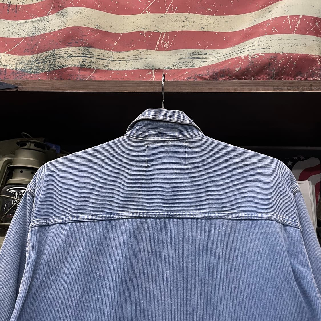 할리데이비슨 코듀로이 포켓 리벳 패치 로고 셔츠 상품이미지4