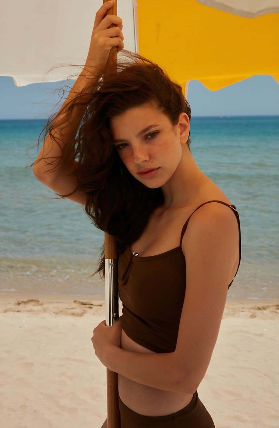 레브레브 U-RING 비키니 세트_브라운 M 상품이미지2