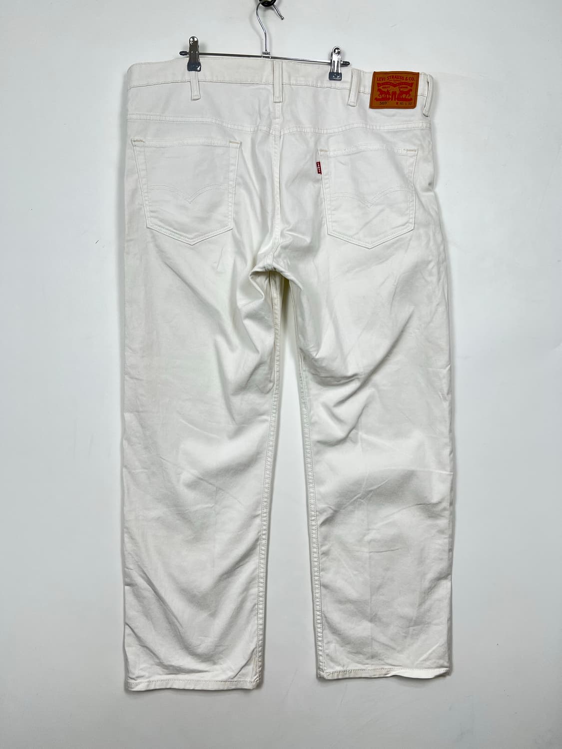 Levis 리바이스 569 화이트 데님 팬츠 상품이미지3