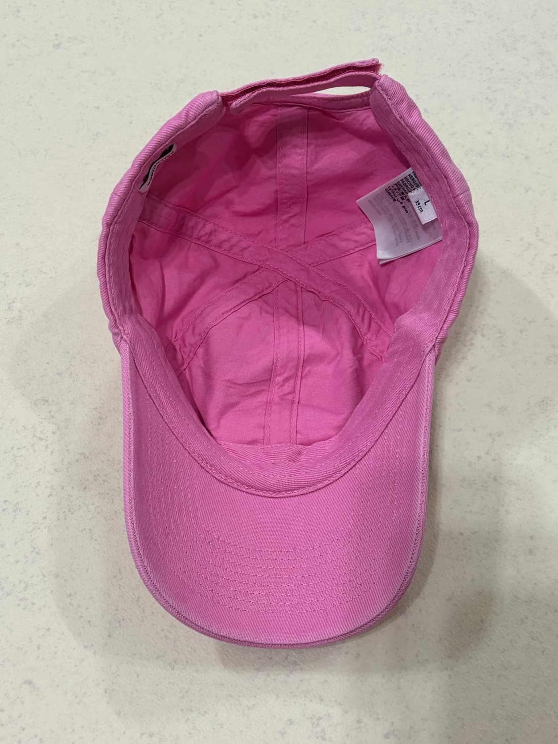 [L, 59] 발렌시아가 BB Paris 핑크 볼캡 상품이미지4