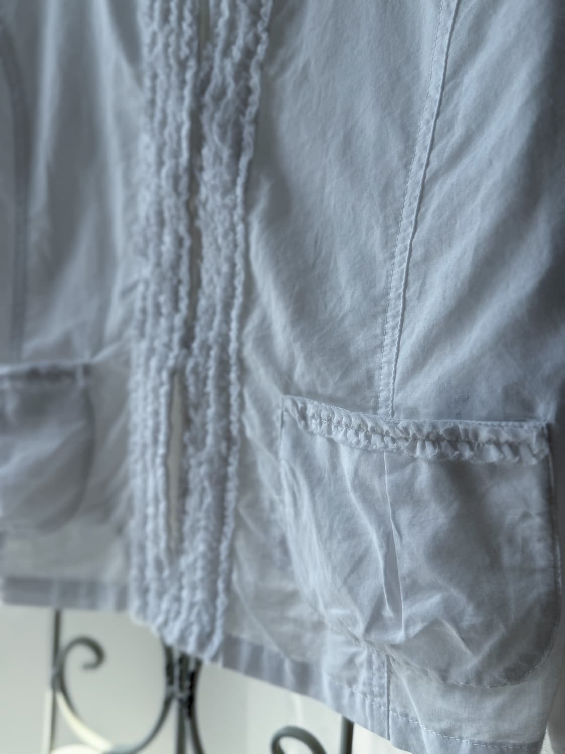 Buckle Linen Three Buckle Blouse 0321 상품이미지4