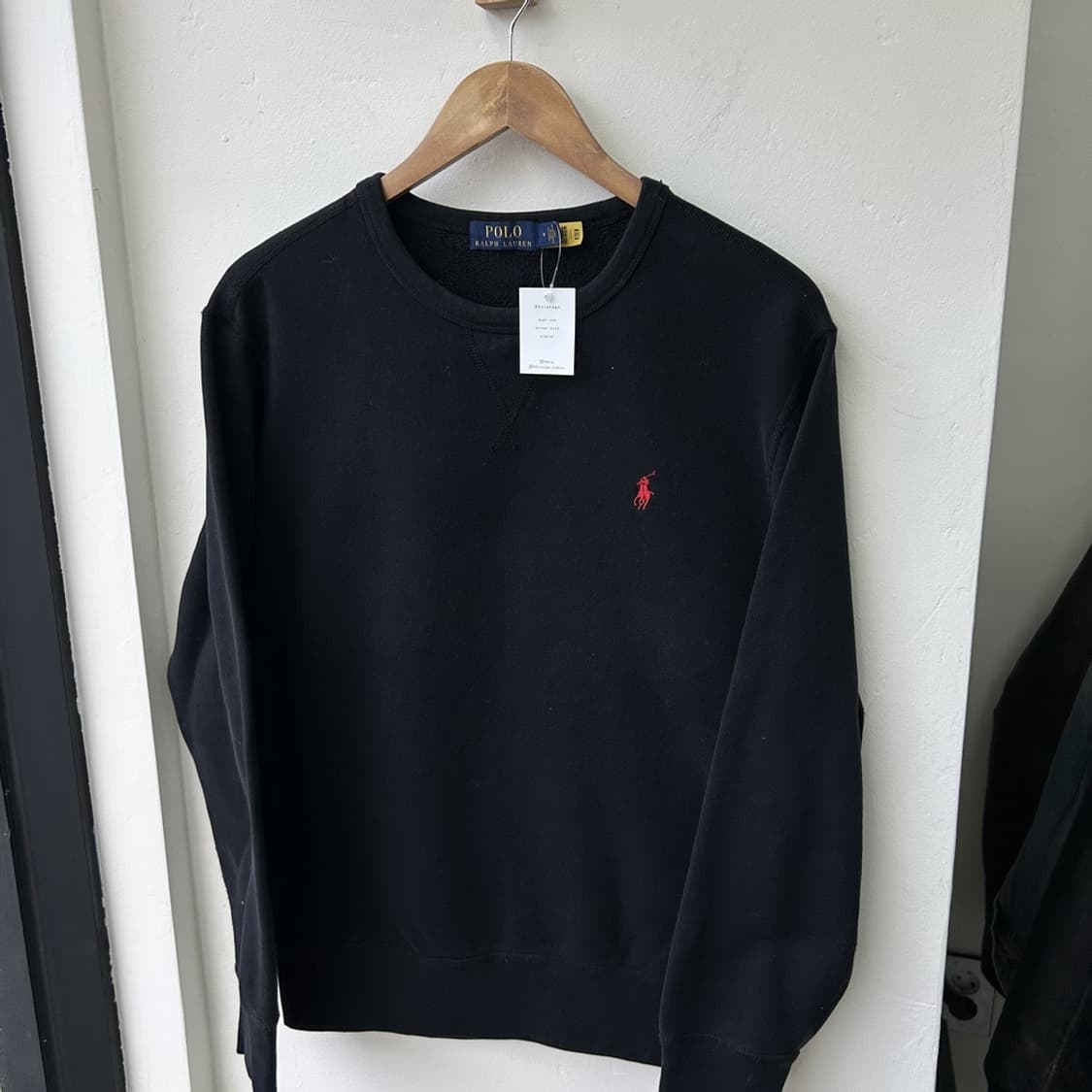 15837 - 폴로 랄프로렌 블랙 맨투맨 상품이미지2