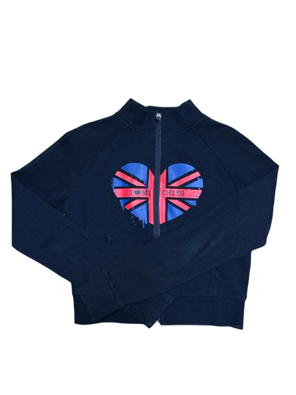 미치코런던 집업 블랙 상품이미지1