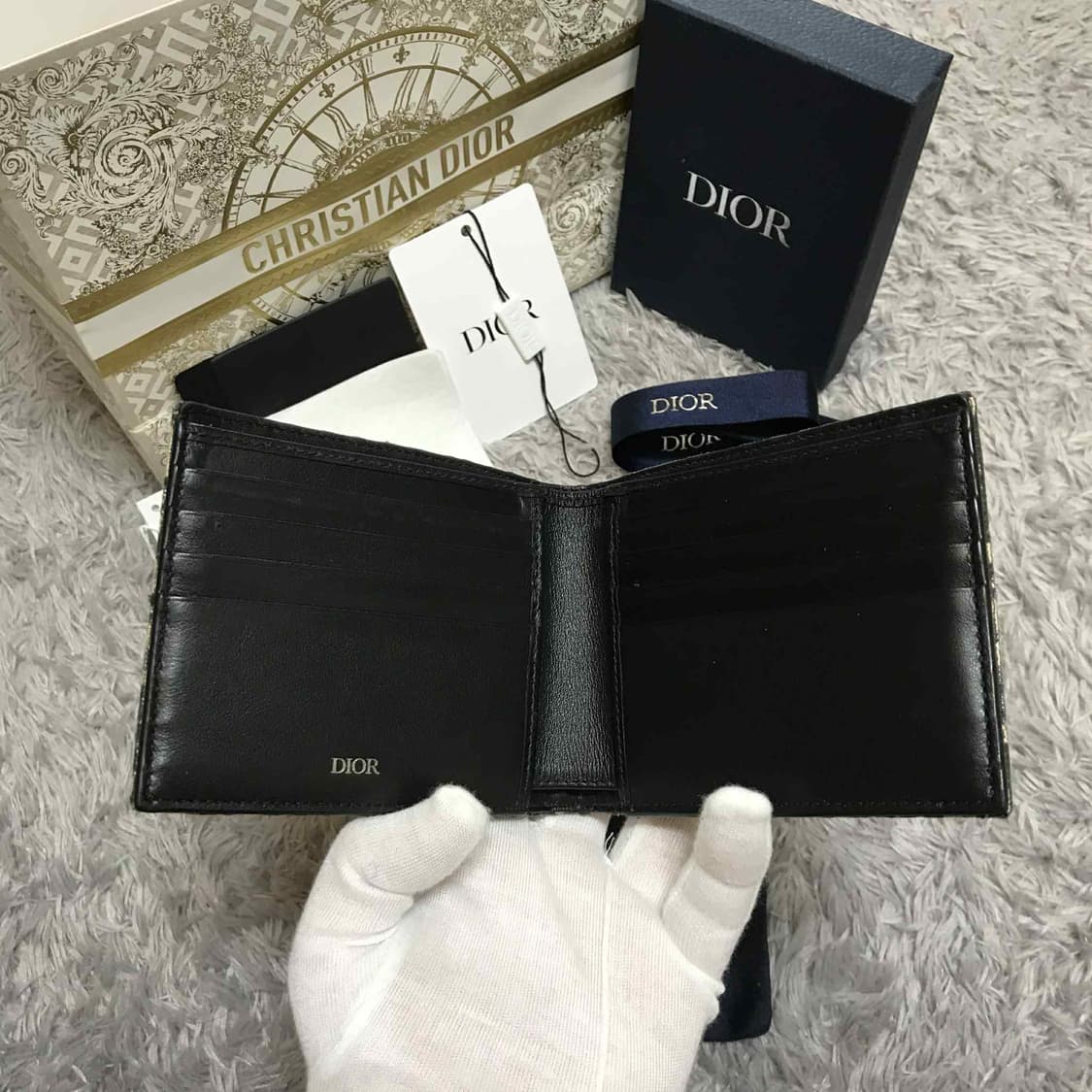 {클로젯}[매장 풀구성] 디올 오블리크 반지갑 상품이미지5