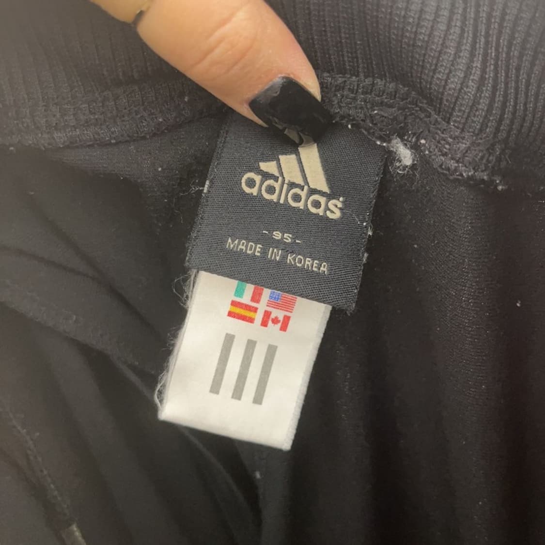 아디다스 올드스쿨 빈티지 검골 삼선 밴딩 트랙팬츠 95 C07393 상품이미지5