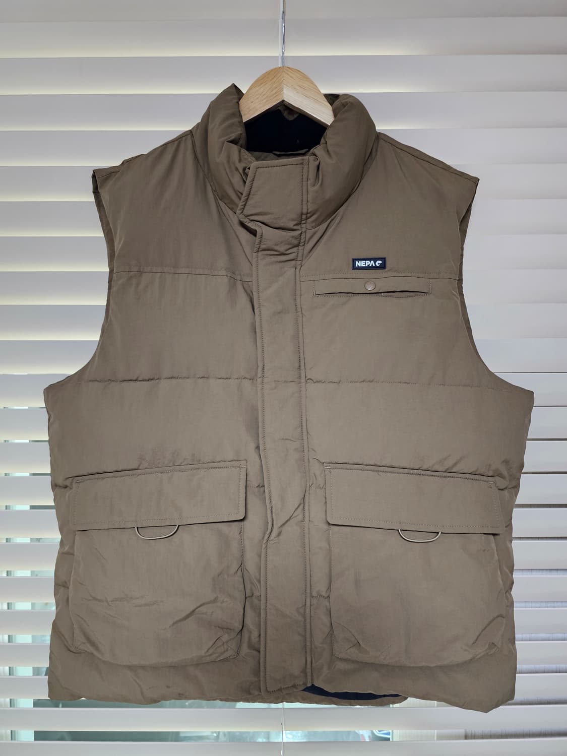 네파 NEPA 패딩 조끼 브라운 105 상품이미지1