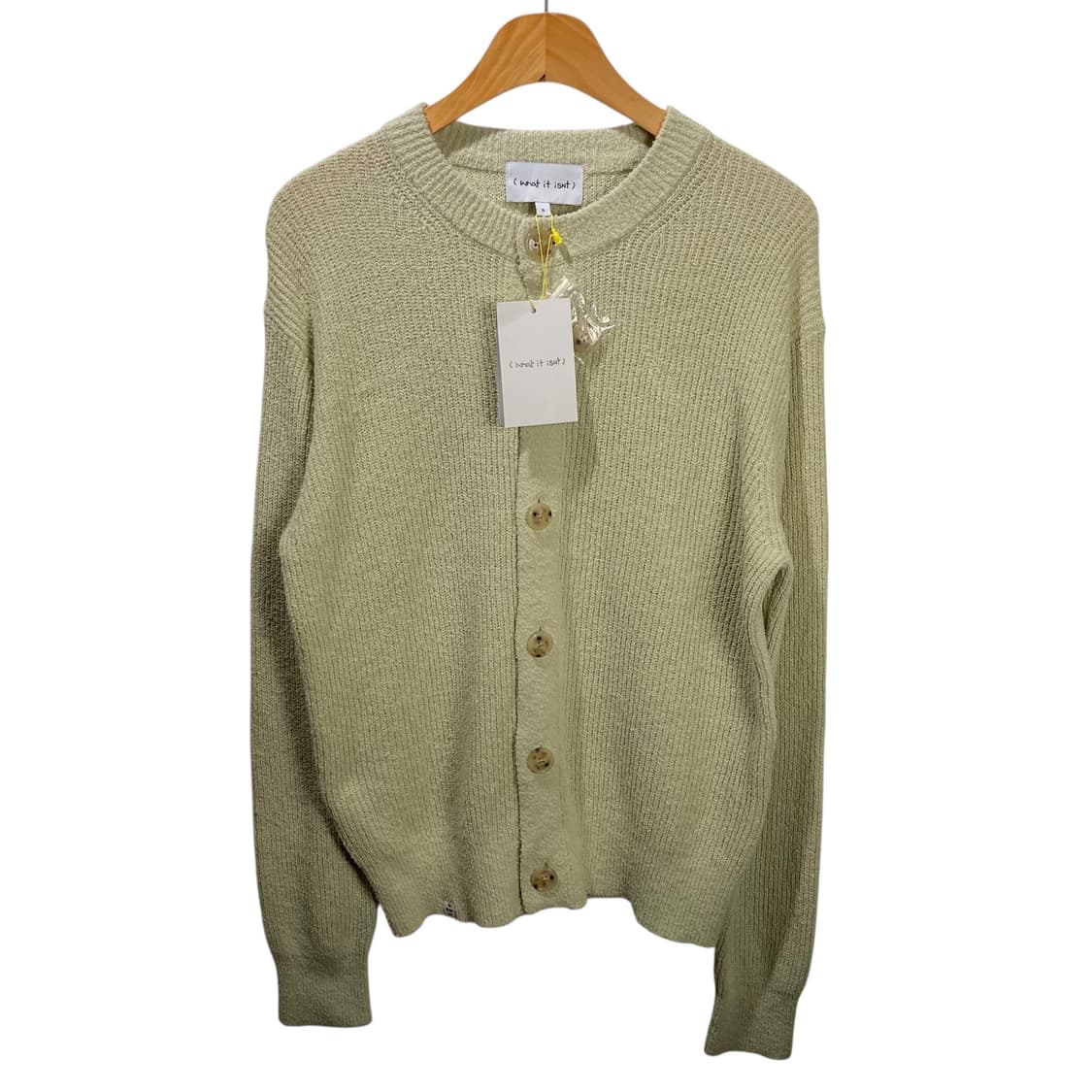 와키윌리 라이트그린 가디건 상품이미지2