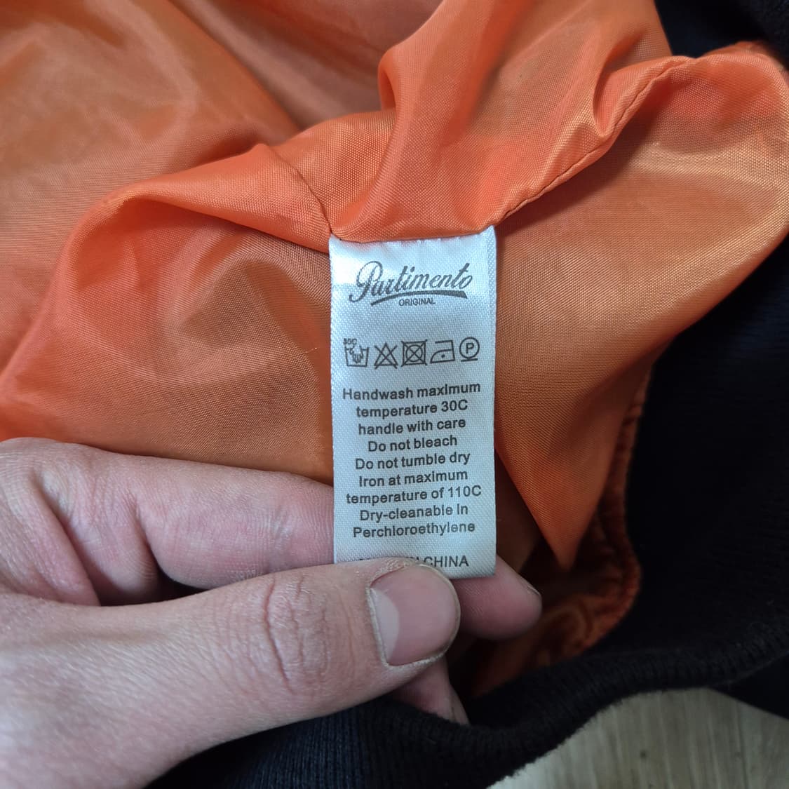 파르티멘토 코튼 블루종 봄버자켓 M(95) 상품이미지6