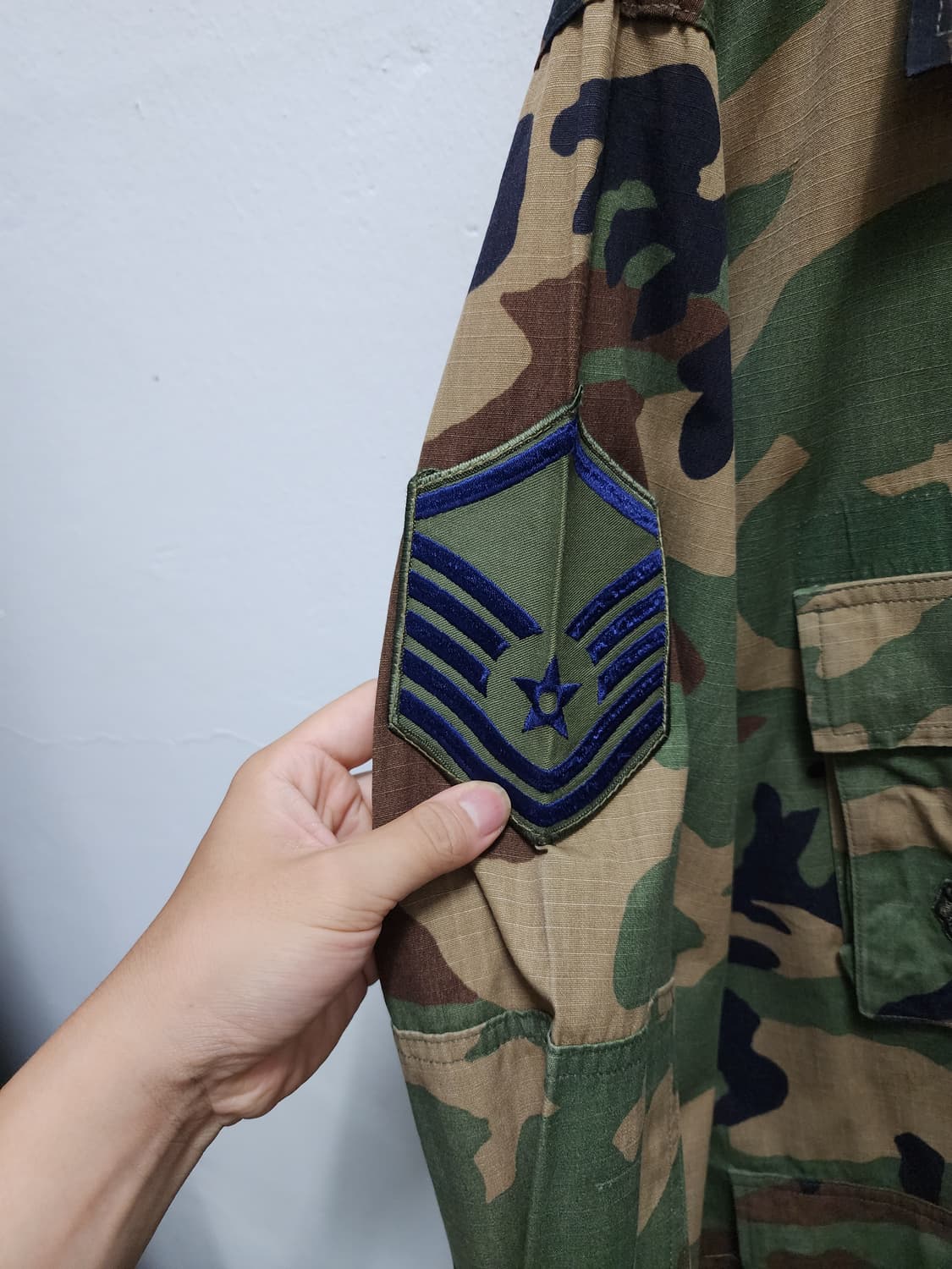 (빅사이즈) 미군 AIRFORCE 공군 우드랜드 전투복  상품이미지6