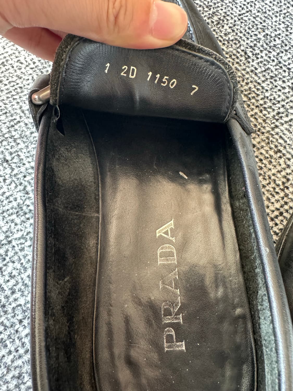 프라다 버클 로퍼 7사이즈 상품이미지2