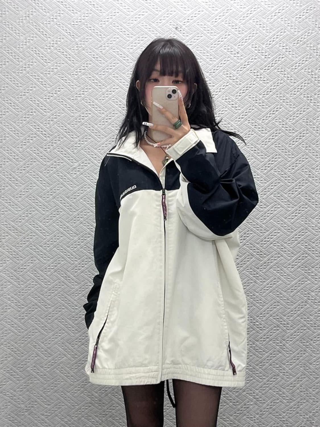 퀵실버 캐주얼 빈티지 보딩 오버핏 바람막이 자켓 XL C10937 상품이미지2