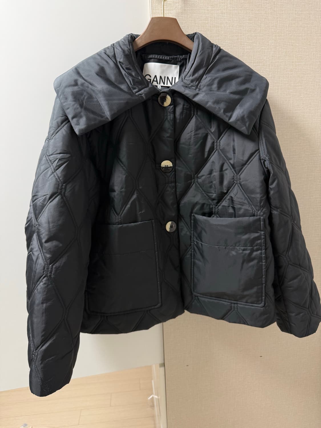 GANNI 가니 퀼팅 자켓 상품이미지1