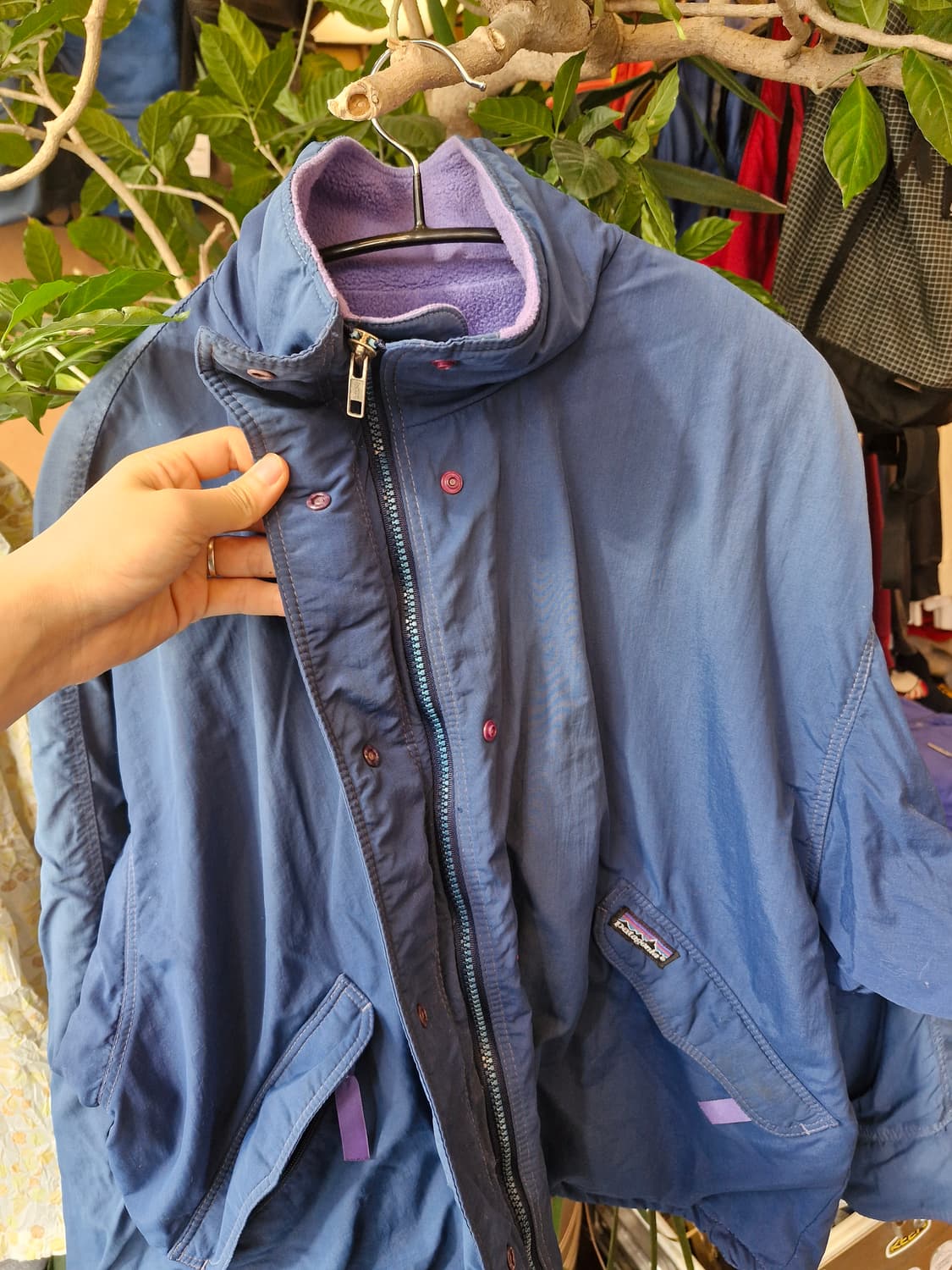 Z-477 파타고니아 쉘드 신칠라 캐플린 범보 웜업 자켓  상품이미지6