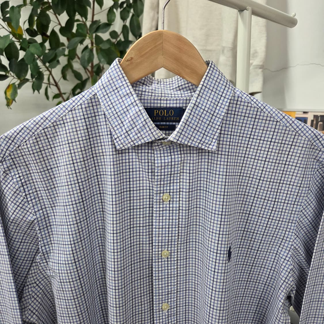 폴로랄프로렌 체크셔츠 L 상품이미지2