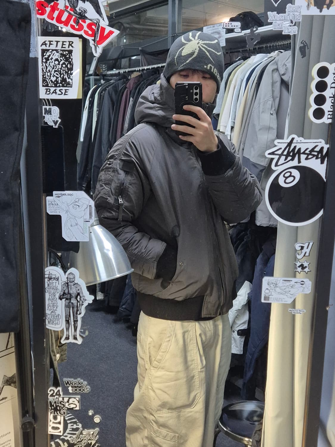 코오롱인더스트리 시리즈 봄버 100사이즈 자켓 상품이미지2