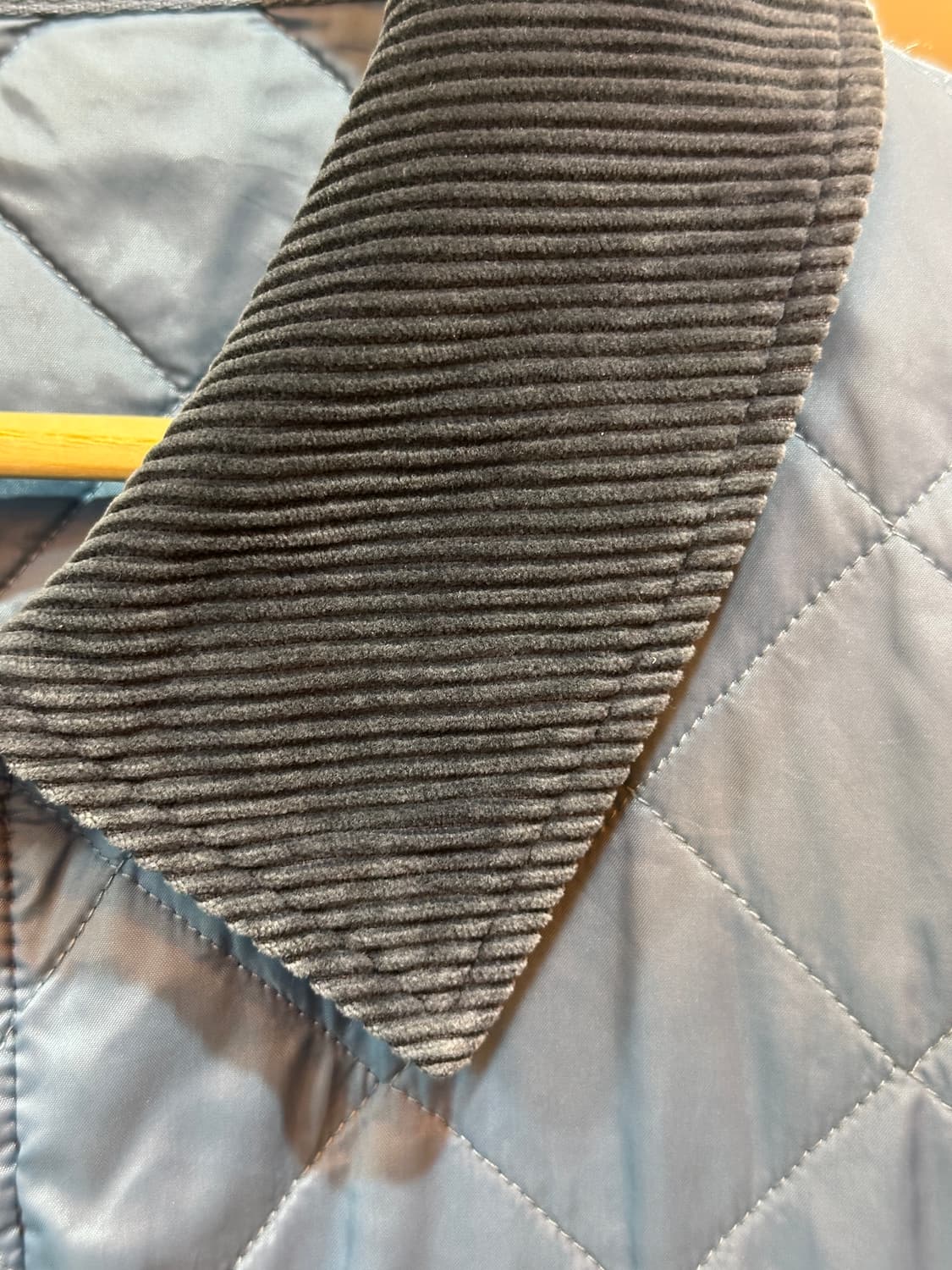 바버 퀄팅 경량 코듀로이넥 초어 자켓 상품이미지4