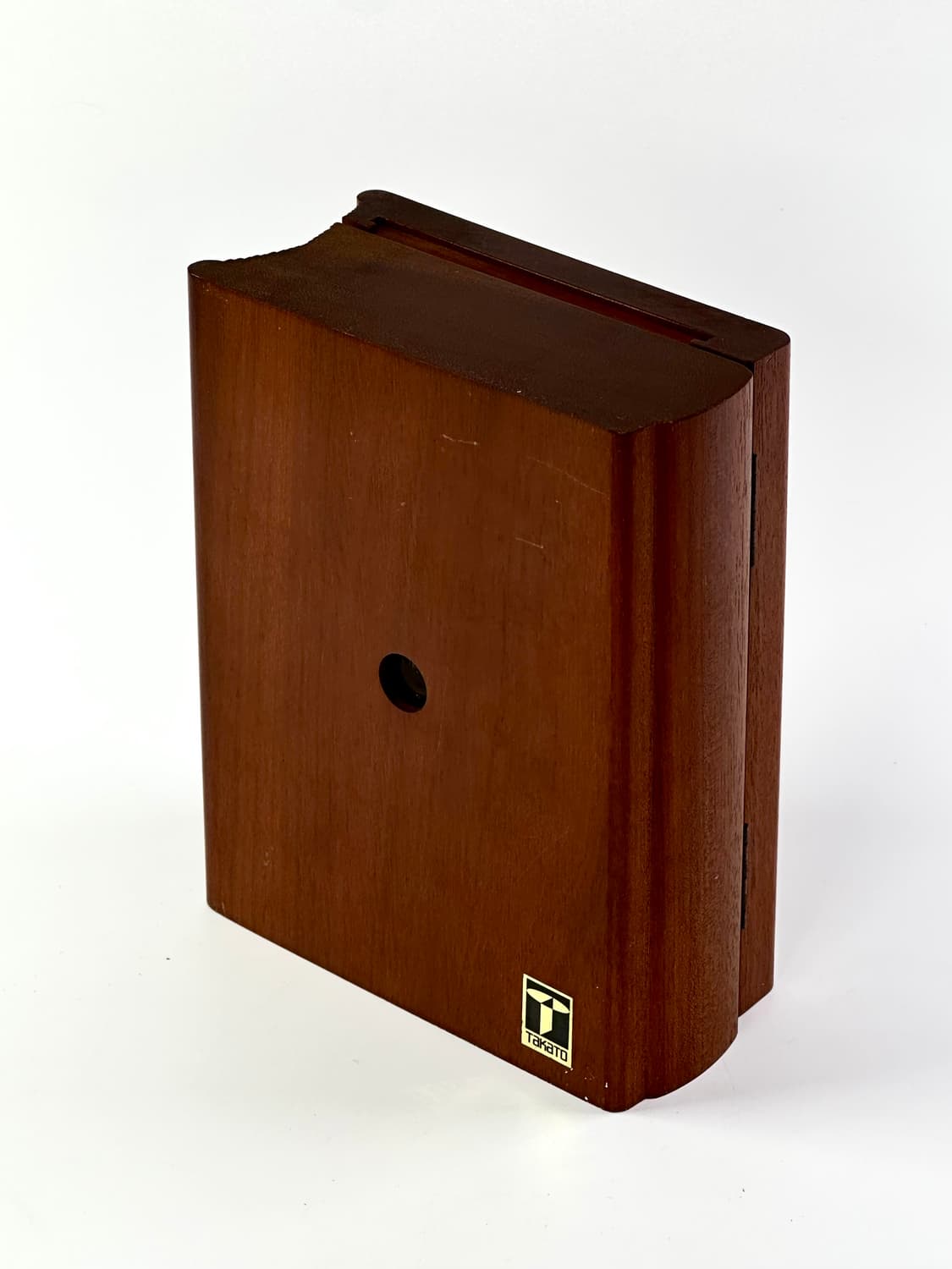 일본 빈티지 월넛 우드 북 커버 디자인 시계 액자 상품이미지9