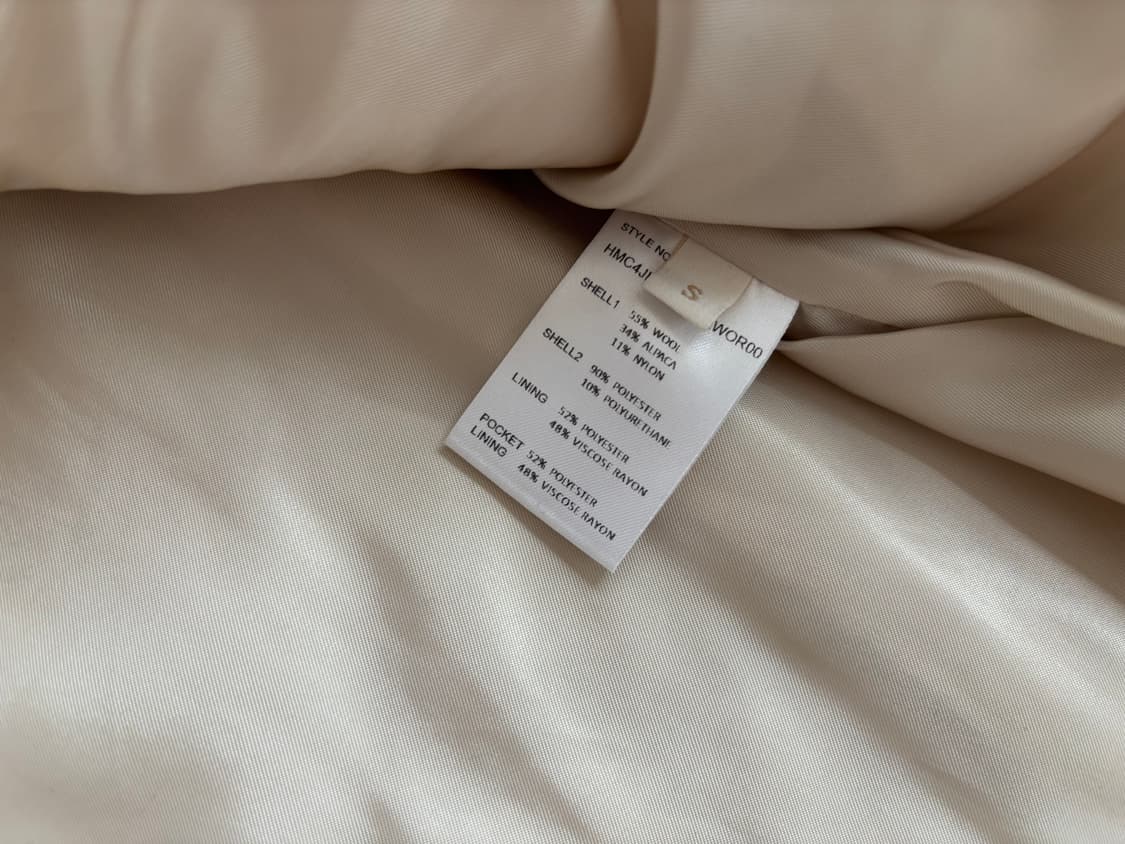 한스스타일 알파카 트위드 자켓 S 상품이미지4