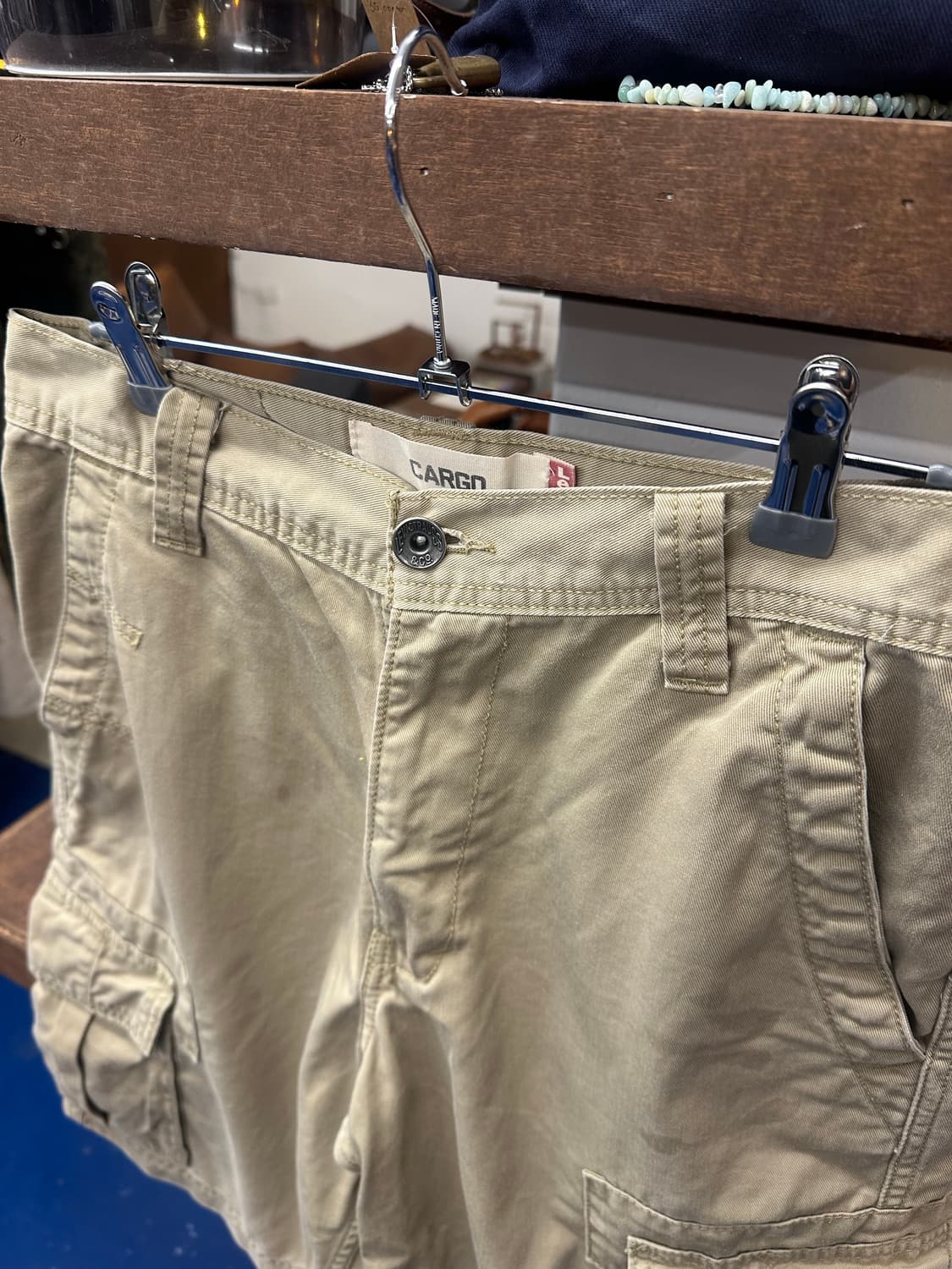 Levis 리바이스 베이지 카고 반바지  상품이미지4