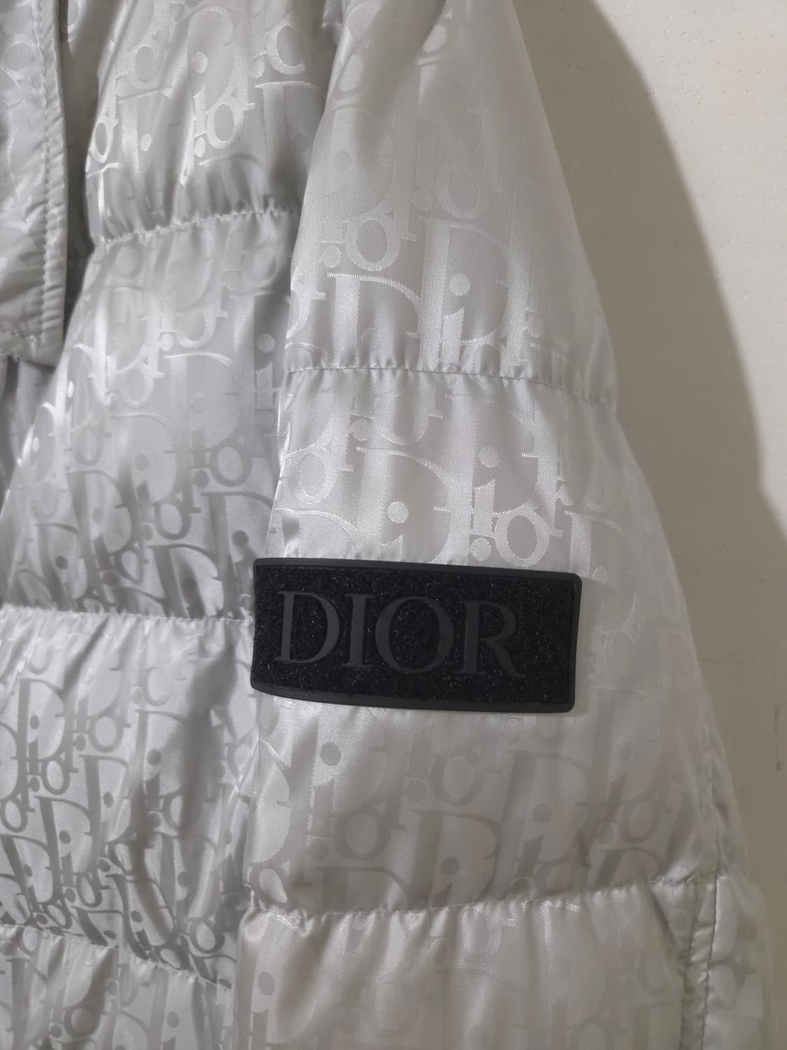 디올 오블리크 자카드 퀼티드 패딩 50 Size 상품이미지2