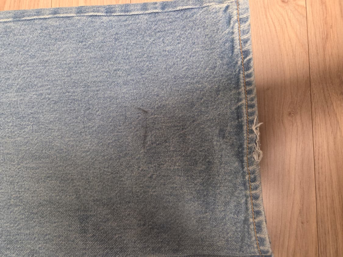 스투시 데님 빅 올 진 미디움 블루 36 상품이미지5