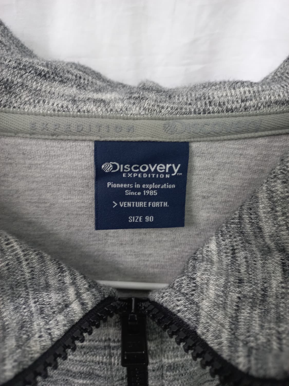 디스커버리 익스페디션 후드집업 그레이 공용 90 상품이미지3