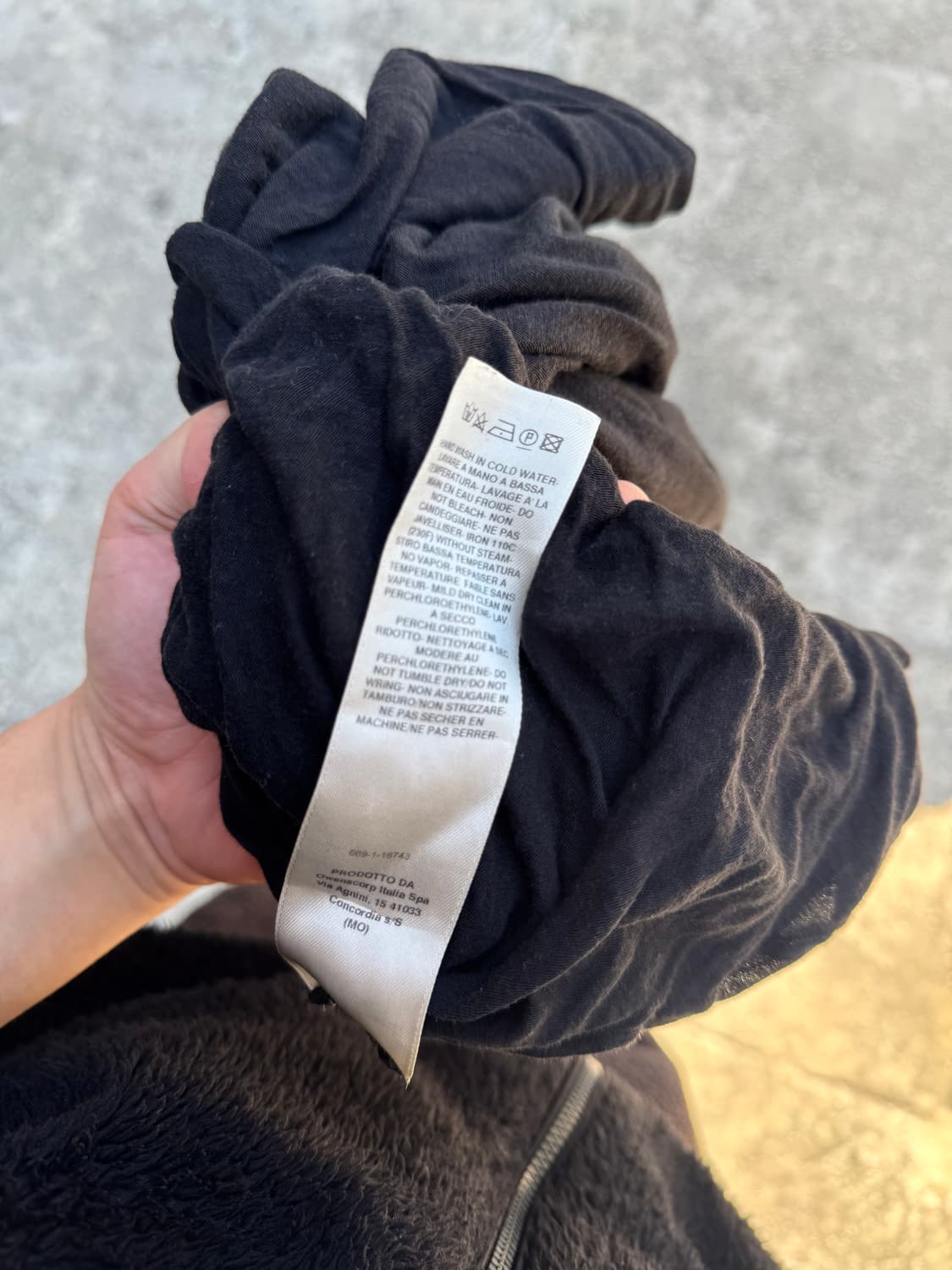 21ss Rick Owens Double Layer Short T  상품이미지6