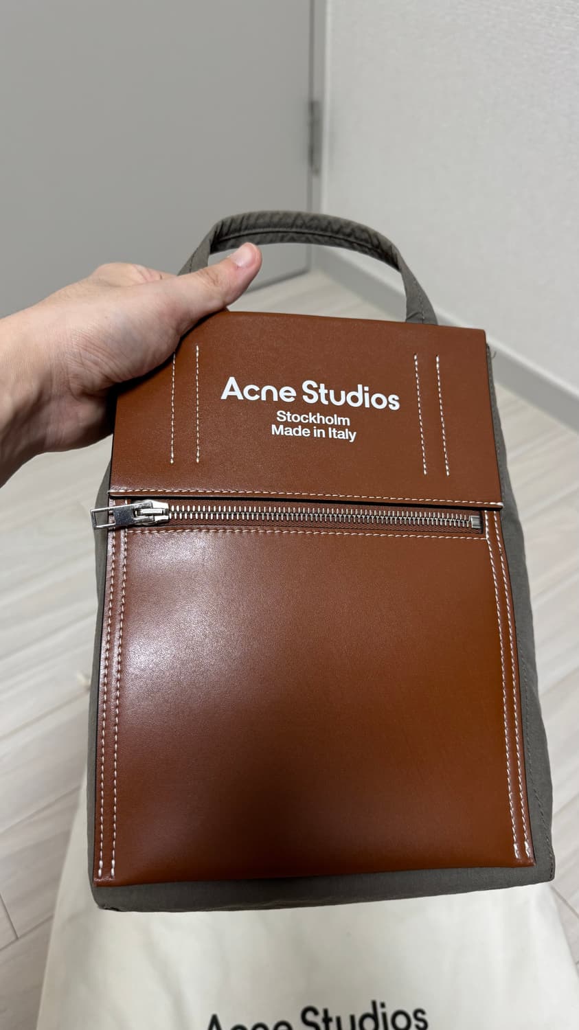 [OS] 아크네 스튜디오 베이커 백 스몰 브라운 상품이미지5