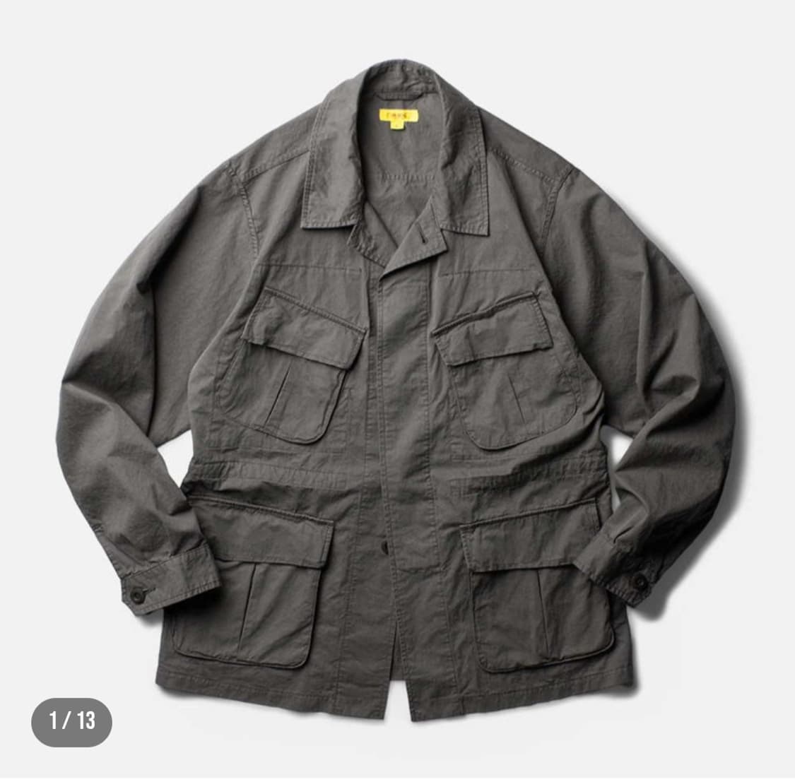 [구매 XL] 더레스큐 25fw 마추픽추 퍼티그 자켓 타우페그레이 상품이미지1