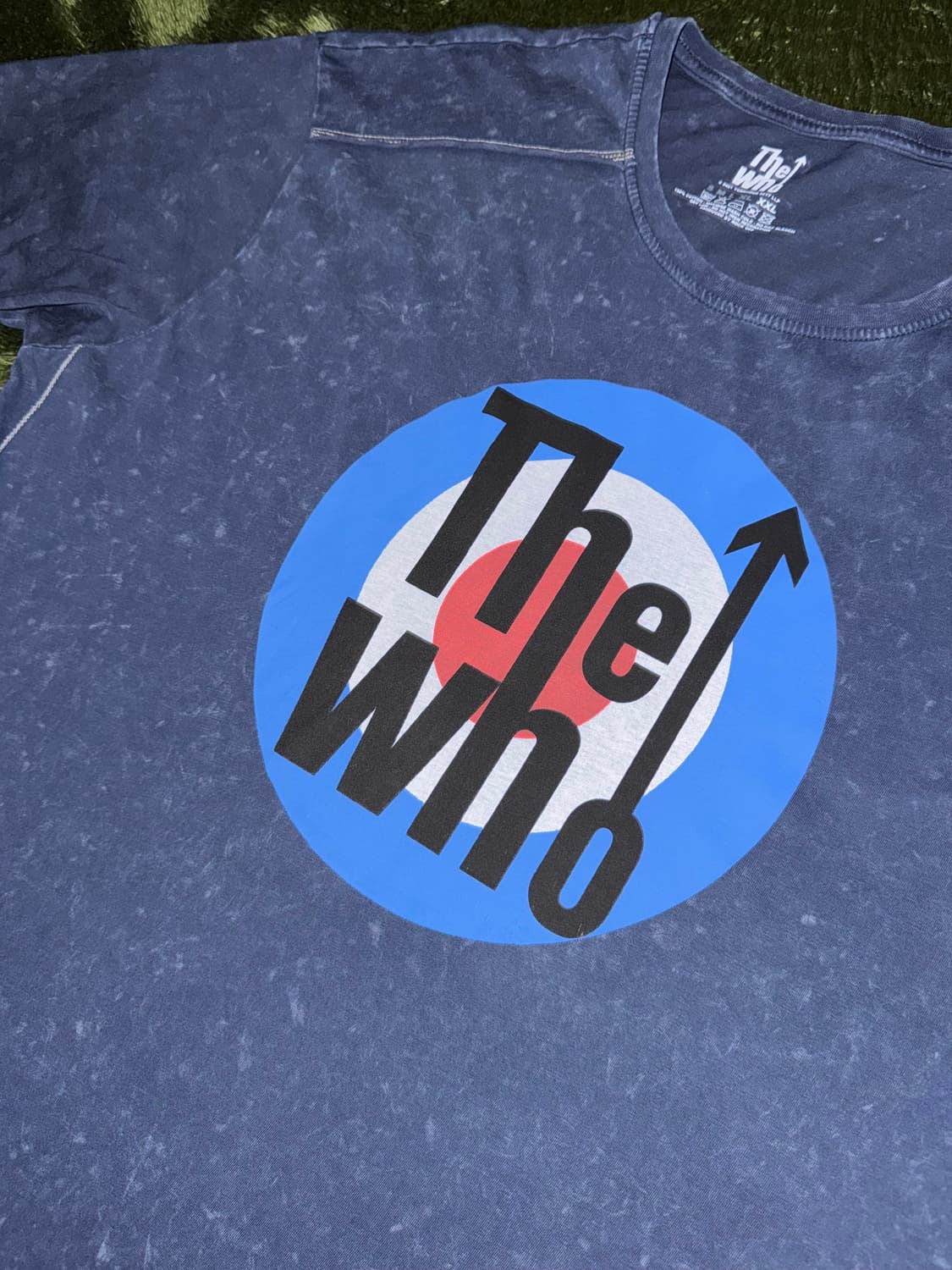 [XXL] THE WHO 더후 오피셜 굿즈 티셔츠 워시드 네이비 상품이미지2