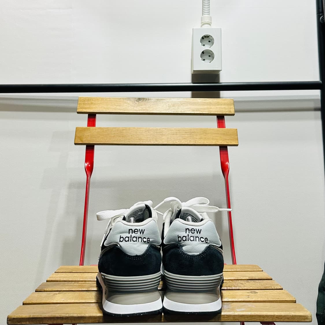 280) 뉴발란스 운동화 남성 남자 신발  574 블랙 상품이미지4