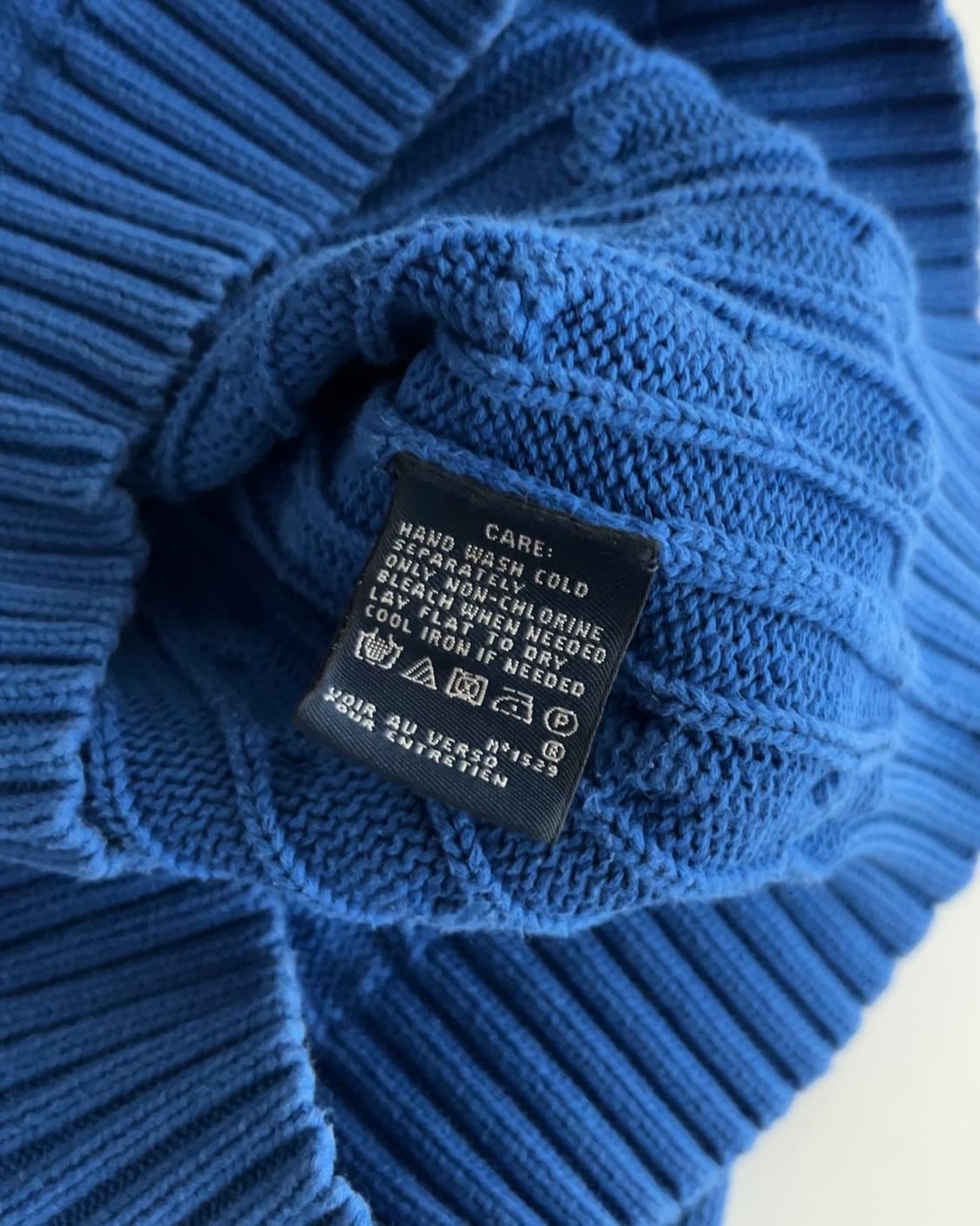 폴로 랄프로렌 우먼 케이블 니트 M 상품이미지5