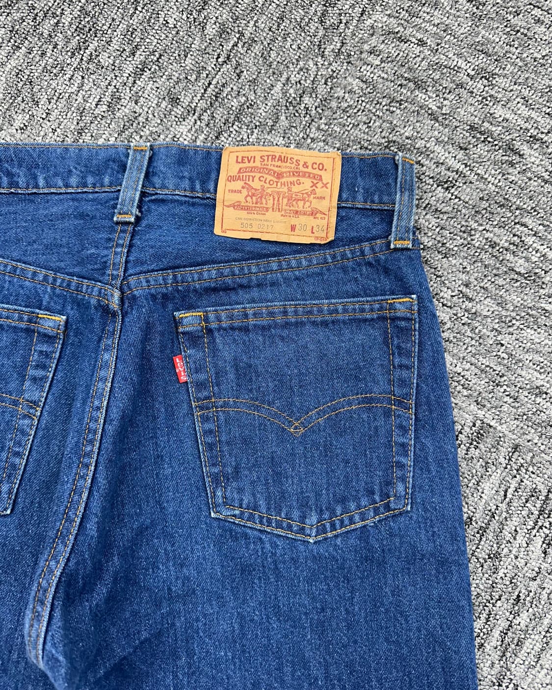 (허단38)80'S 리바이스 USA 505-0217-M1423 상품이미지9