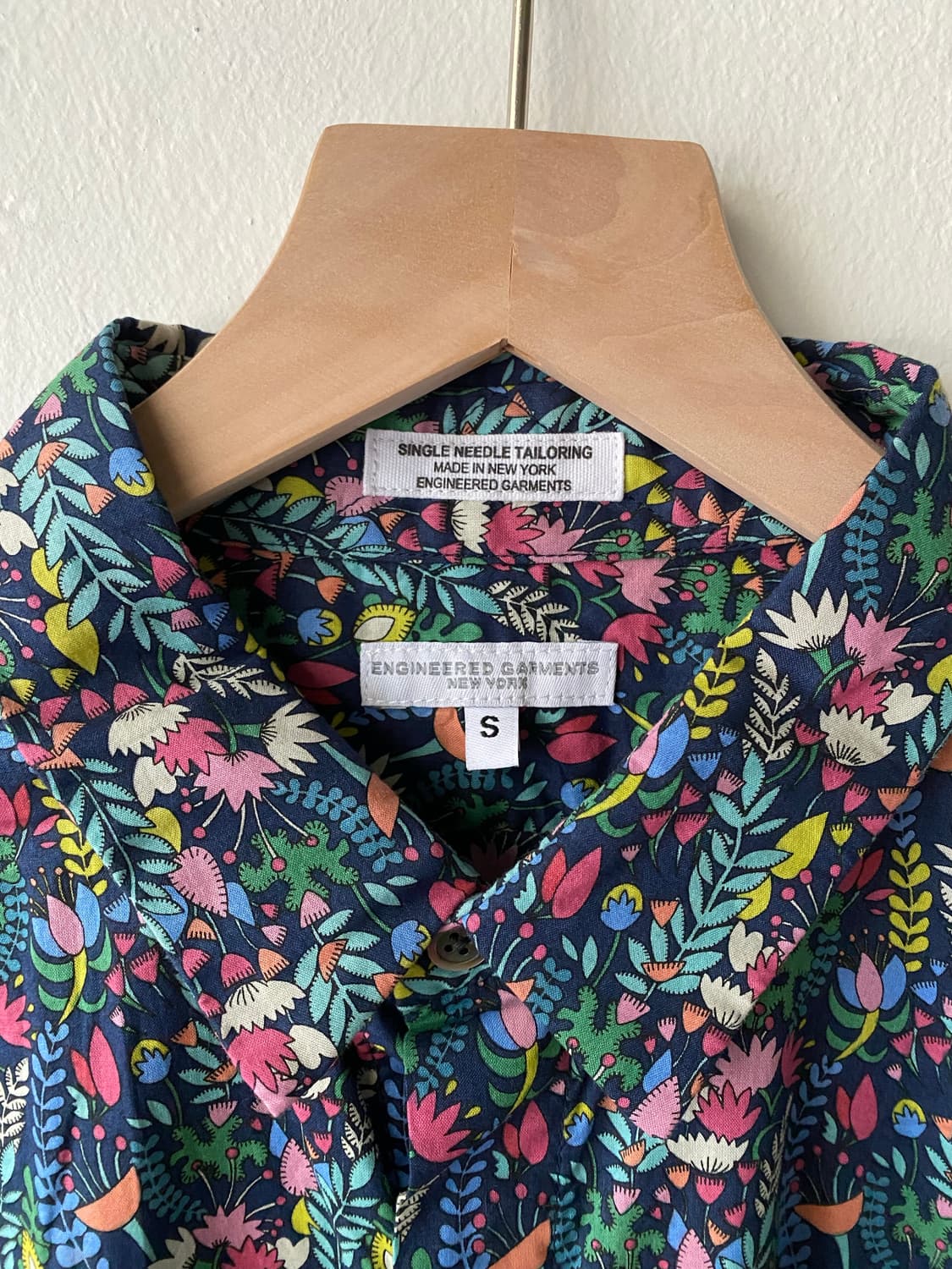 엔지니어드가먼츠 플라워 셔츠 상품이미지3