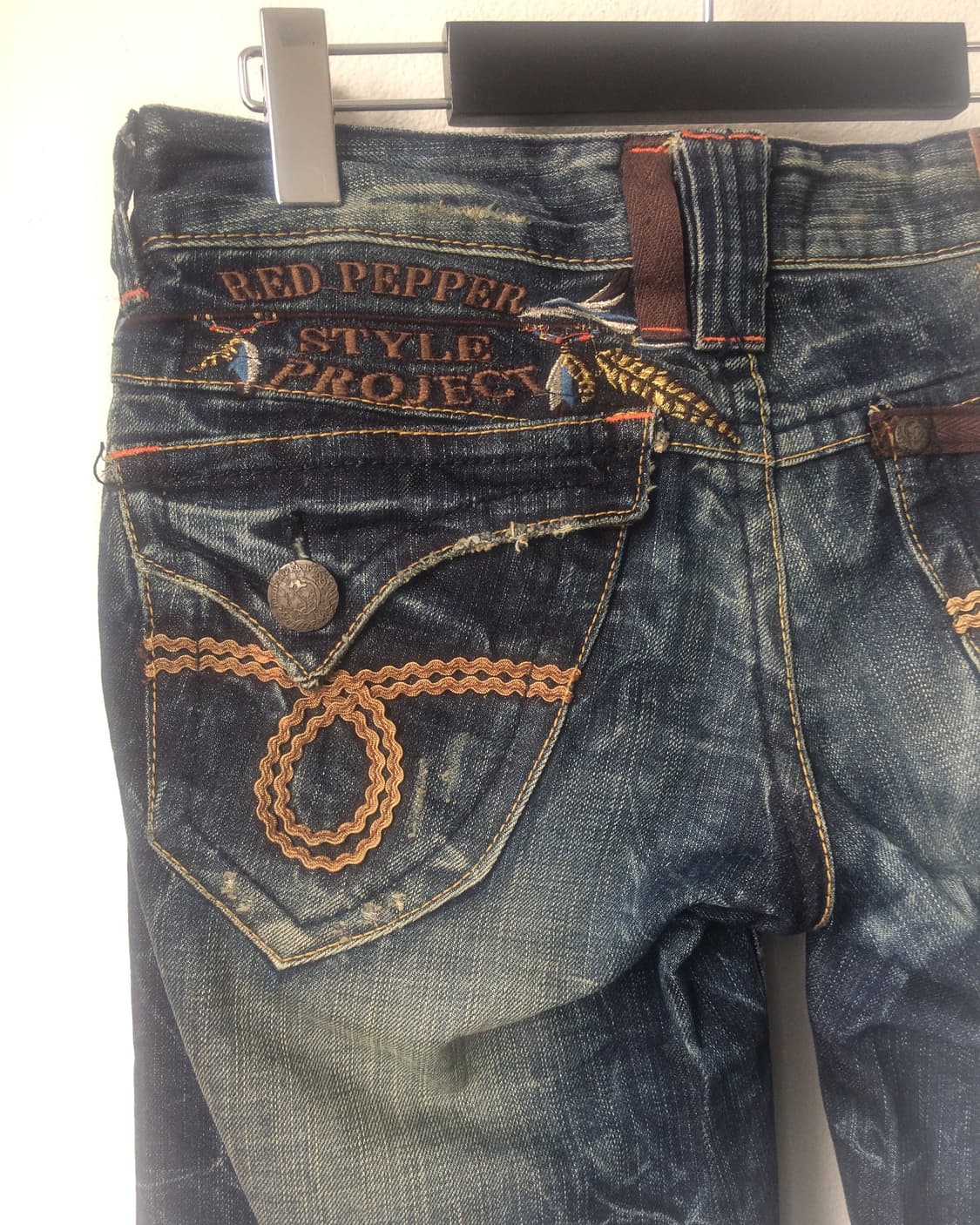 Red pepper denim pants 상품이미지8